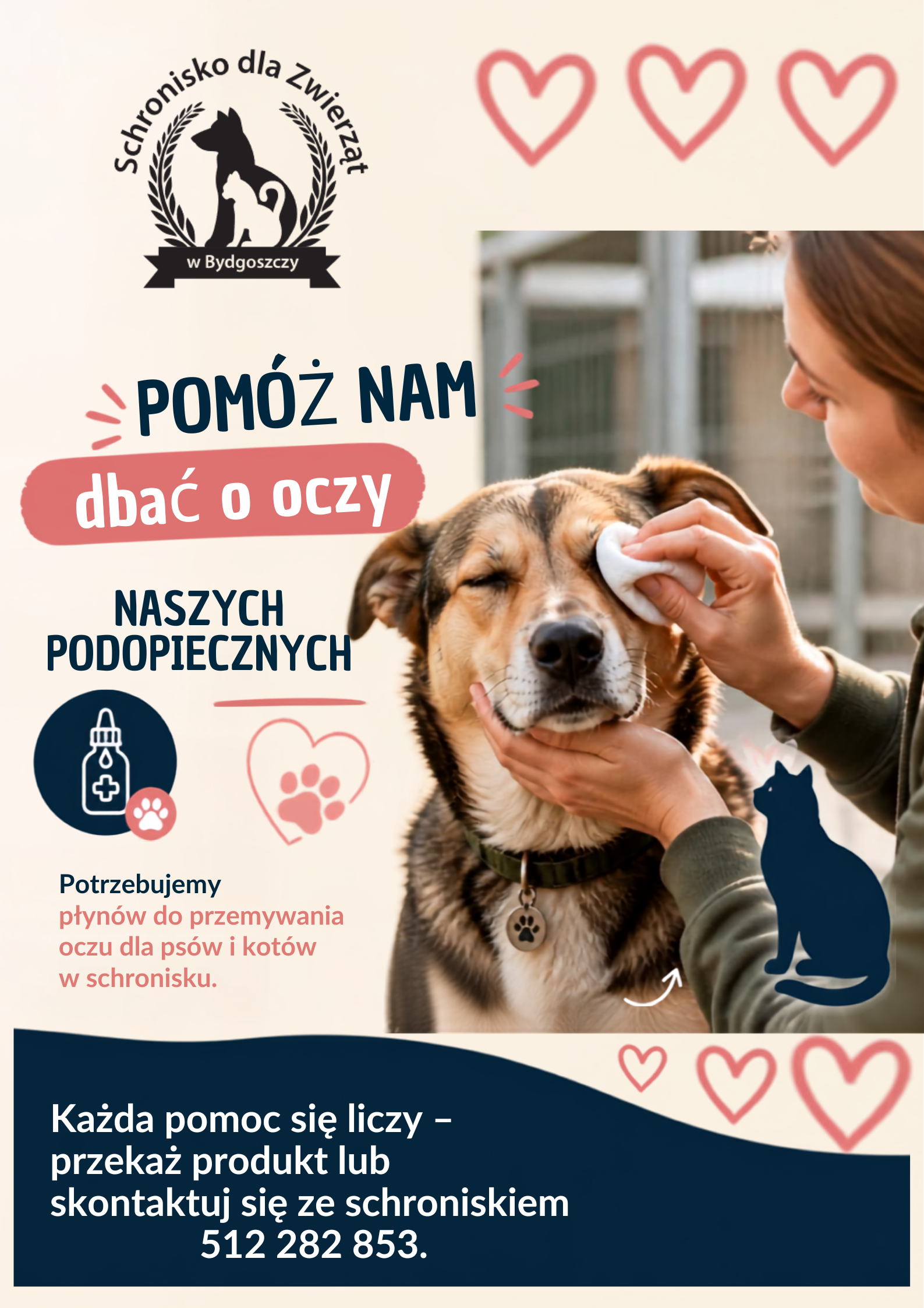 Pomóż nam dbać o oczy naszych podopiecznych !